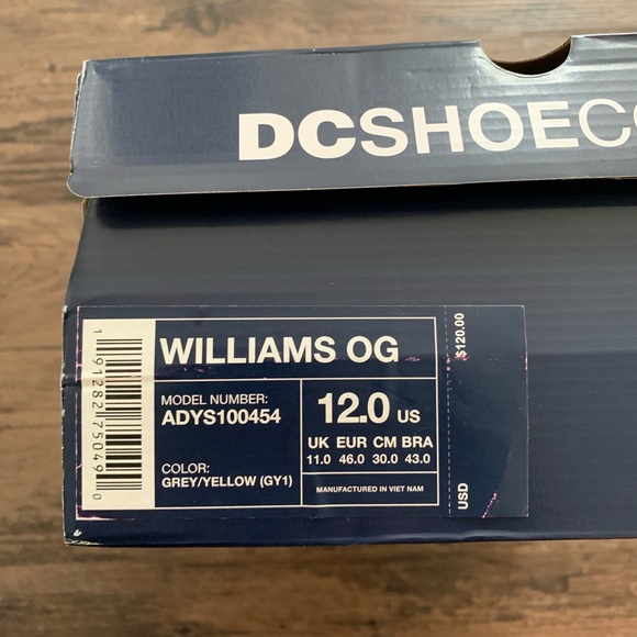 Dc shoes Stevie Williams og size 12 - Picture 4 of 5